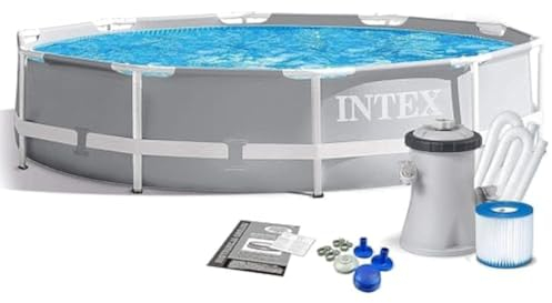 Intex Piscina fuori terra rotonda con filtro 305cmx76cm - 26702