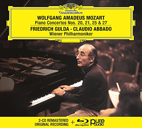 Mozart: Klavierkonzerte 20, 21, 25 & 27 (Blu-ray Audio)