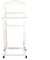 Maury's Indossatore Appendiabiti da Camera Pratic Legno di Faggio 44 X 25 X H 98 cm Bianco Legno