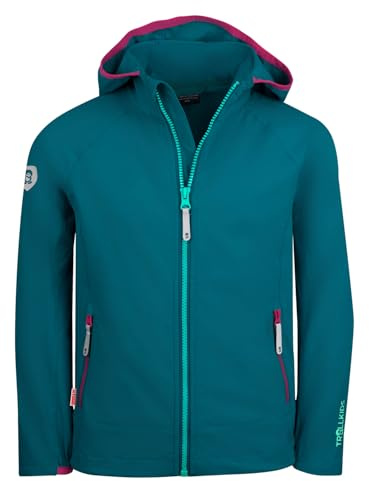 Trollkids Girls Kvalvika Jacket 176, smaragd