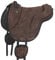 Equinate Reitpad California Wildleder Bareback Pad Reitkissen Pony Braun