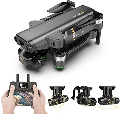 Drone GPS Gimbal a 3 Assi con Fotocamera UHD da 8K e Motore brushless per Adulti, 5G WiFi FPV Video Live Video RC Quadcopter, Distanza di Controllo 1200m, 20 Minuti Tempo di Volo (Color : 1 Battery)