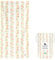 Dock & Bay Strandhandtuch - Schnell trocknende Mikrofaser, ohne Sand - Kompakt, Leicht - 100% recycelt - Inklusive Beutel - Kids - Rainbows, Large (160x90cm, 63x35)