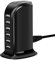 ANNCAY Cargador 30W Con 6 Tomas USB, Tecnología de Detección Inteligente, Fuente de Alimentación Múltiple, Para Teléfonos Inteligentes, Auriculares, Tabletas y Más