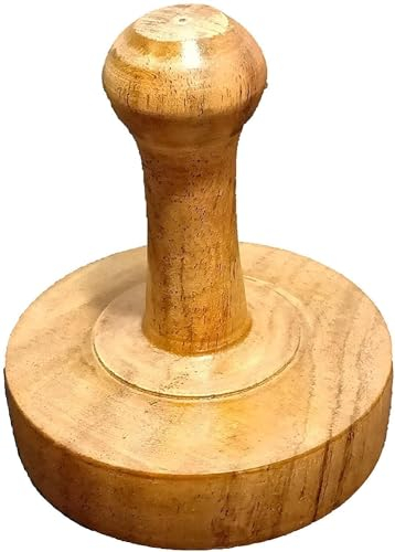 Hijet Presse à roti en bois Bhakhri, khakhra chapati, presse-purée, pavbhaji, légumes pour une utilisation quotidienne