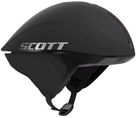 Scott Split Plus MIPS Triathlon Zeitfahrhelm matt schwarz 2025: Größe: M/L (57-62cm)