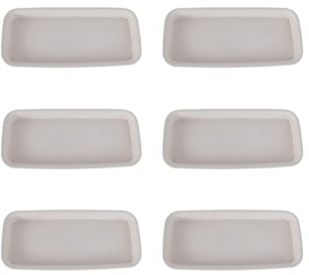 6pezzi Vassoio Per Vasi Di Fiori Vassoio Drenante Plastica Leggera E Resistente Protegge Da Perdite D Acqua Design Semplice E Pratico Per Fioriere E Piante Casa