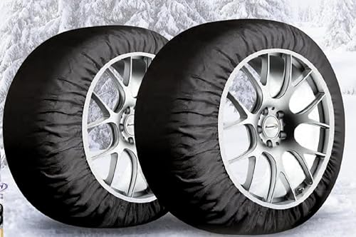 Bottari Schneeketten, zugelassen 2023, für Auto, Lieferwagen, Wohnmobil, sehr einfache Montage, (XXL)