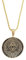 YAHOYA Klassische Freimaurer-Vorsehung All-Seeing Eye-Runenanhänger Edelstahl-Medaillen-Halskette Herren-Trend Amulett-Schmuck