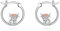 Creolen Ohrringe Mädchen Hochland Kuh Ohrringe 925 Sterling Silber Niedlich Tier Hypoallergene Schmuck Geburtstagsgeschenke für Damen Mädchen