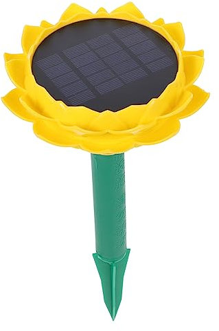 PartyKindom Lotus Speaker Solar-powered Wireless Outdoor Garden Speaker Portable Music Player Buddhist Music