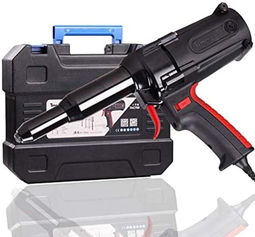 Blindnietmuttern-Setzgerät Nietmaschine Blindnietpistole für 4,0-6,4 mm Nieten, Profi Nietvorsatz für Blindnieten aus Alu, Stahl und Edelstahl I Hub: 25 mm, Arbeitsspannung: ≤16000 N