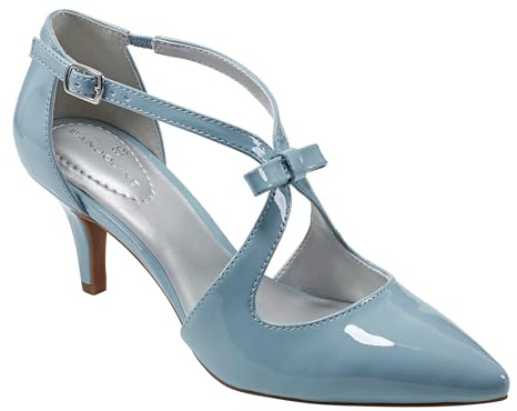 Bandolino Women's Zeffer3 Pump, Light Blue 450, 8.5