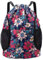 FAVORTALK Kordelzug Turnbeutel Damen Wasserdicht Große - Faltbar Tunnelzug Sport Rucksäcke Fußball Tasche Wasserdicht Sportrucksack mit Netztasche - JSB10823