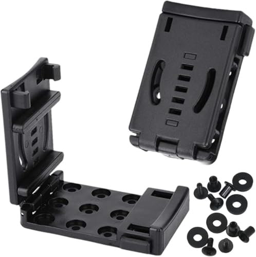 YONCONO 2 Pack Tactical EDC Belt Clips Outdoor Loops Camping Knife Blade Locking Design with Mounting Hardware for Holsters or Mag Pouches Sheath Tools