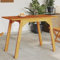 Garten-Esstisch 110x56x75 cm Massivholz Akazie,jiangboyue-366372