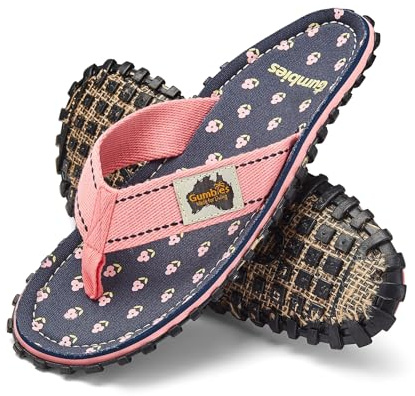 Gumbies Originals Damen - Flip Flops aus recycelten Materialien - profilierte Sohle aus wiederverwerteten Autoreifen (Primrose, EU Schuhgrößensystem, Erwachsene, Numerisch, M, 37)