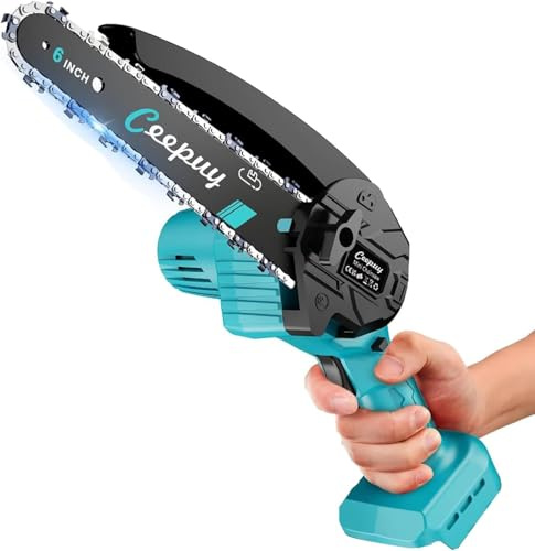 CEEPUY 6 pollici Mini motosega Corpo