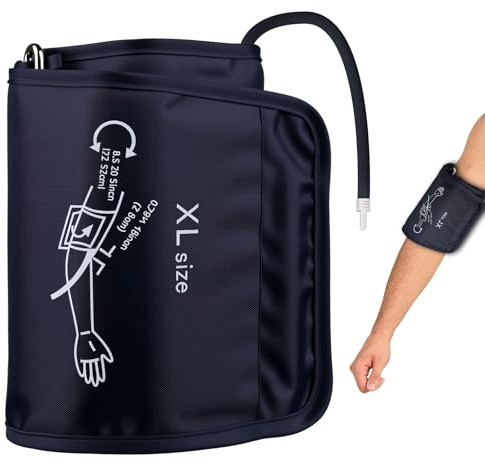 Extra Large Blood Pressure Cuff for Omron BP Monitors 22-52CM XL Adjustable | Blood Pressure Monitors Cuff Replacementcompatible with Blood Pressure Monitors for Adults Easy to Use