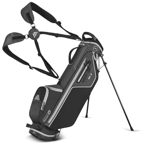 Big Max Heaven Six G Standbag mit 4 Teilern, leichte Golftasche mit Beinen, Standard, Unisex