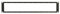 DAP 2 HE Rackblende f. Modulsystem 10 Segmente MP-1