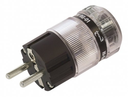 Dynavox Fiche Schuko Connecteurs nickelés (Import Allemagne)