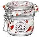 Fido – Confezione di vasetti in vetro rotondo 200 ml