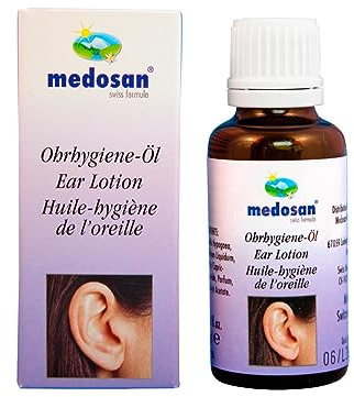 MEDOSAN Ohrhygiene-Öl zur Ohrenschmalz-Entfernung, auch für Hörgeräte geeignet, 25ml