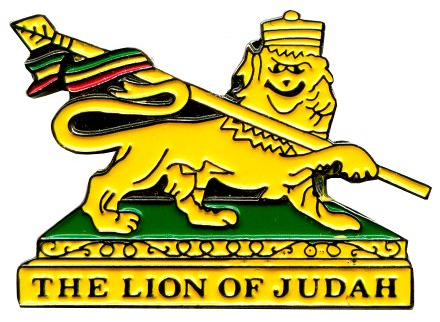 The Lion of Judah Löwe Judas Metall Button Badge Pin Anstecker 0709