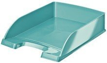 Leitz Briefkorb Plus WOW - A4, Polystyrol, eisblau