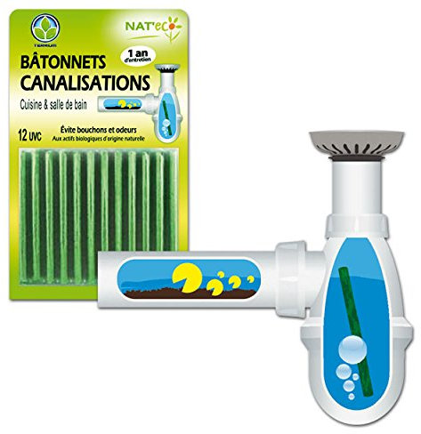 Bâtonnets bio entretien canalisations