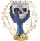 Kelch ''Claw of the Azur Dragon'' - Totenkopf in blauer Drachenklaue - Deko Fantasy