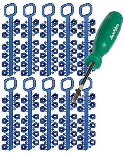 Rain Bird Serie 5000 Modelo 5000RCTREE Juego de 10 boquillas para aspersores: 5000, 5004, 4252NZLPK, 42SA+, 52SA y serie 42SA, incluye destornillador ROTORTOOL