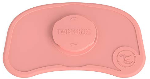 Twistshake 78339 - Juego de vajilla, color pastel coral
