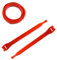 VELCRO® brand ONE-WRAP® CABLE TIES 10PCS (20x200mm, Orange)