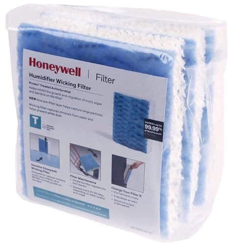 Honeywell Replacement Wicking Filter T, 3 pack, white, 3 Count