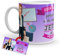 Kembilove Taza de Café de la Mejor Jefa del Mundo – Taza de Desayuno para la Oficina – Taza de Café y Té para Profesionales – Taza de Cerámica Impresa – Tazas de Jefe de 350 ml para Jefas