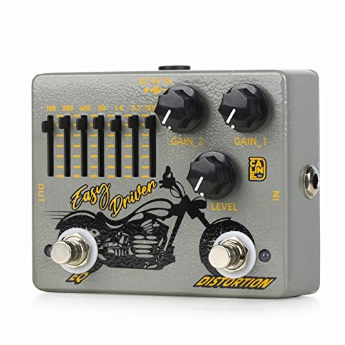Caline DCP-04 Easydriver Distortion EQ Dual Guitar Effektpedal