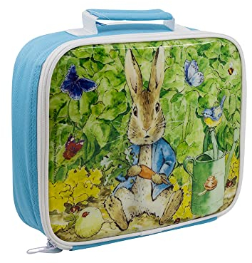 Stor Peter Rabbit Rectangular Insulated Lunch Box Bag for Boys and Girls, Perfect Size for Packing Hot or Cold Snacks for School and Travel, BPA Free