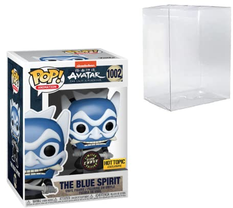Funko Avatar: The Last Airbender - Zuko Blue Spirit Chase Pop! Exklusive Vinyl-Figur (inkl. kompatibler Pop-Box-Schutzhülle)..