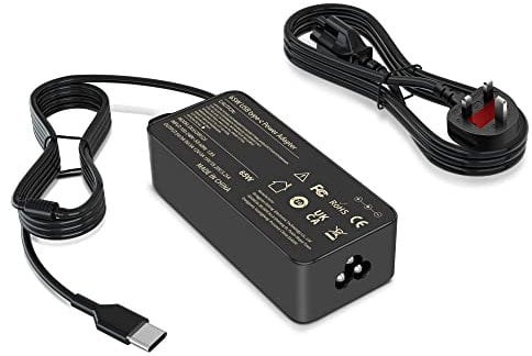 Charger for HP 65w USB C Laptop Charger for HP EliteBook Elite Spectre X360 X2 830 1030 1040 Envy 11 13 14 15 ProBook 430 G6 G7 G8 Chromebook Pavilion Laptop Charger Power Supply Adapter