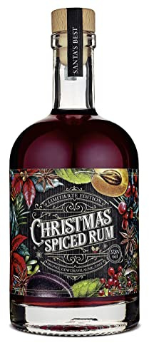Wajos Christmas Spiced Rum 37,8% vol 500ml – mit Barbados & Jamaica Rum verfeinert – Alkohol Geschenk