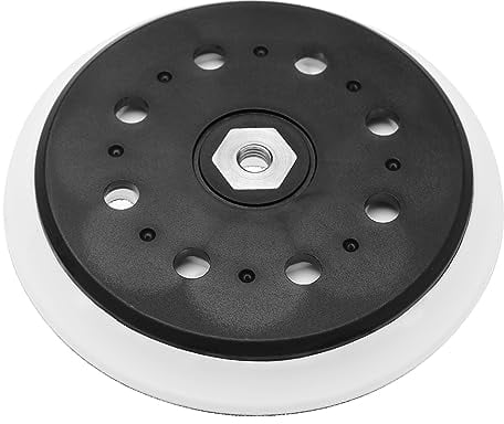 Be In Your Mind Cuscinetto di supporto a strappo da 150 mm, 15 fori, compatibile con levigatrici orbitali casuali Makita BO6050 BO6050J Disco di lucidatura Pad protettivo Strumenti abrasivi