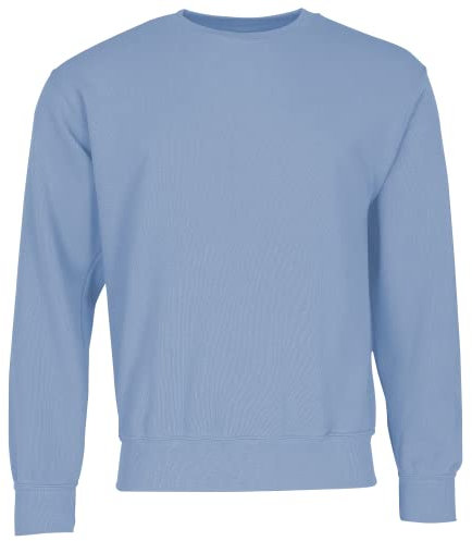 Fruit of the Loom Classic Set-In Sweat + GRATIS MyShirt Stoffbeutel, Farbe:Mineral Blue + GRATIS MyShirt Stoffbeutel, Größe:2XL