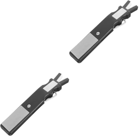 Toddmomy 2st Ski-werkzeugschärfer Zum Schleifen Von Eishockey-schuhklingen-schleifsteinen Diamantklinge Puck Schärfen Keramikklinge Zubehör Für Eisklingen Korund Schlittschuhe Wetzstein