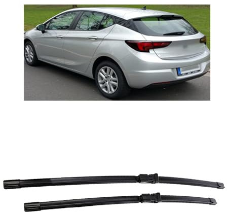 DANETI 28+24 Auto Scheibenwischer Vorne, für Opel Astra K 2015-2020 Set Wischer Wischblätter Vorne Frontscheibe Scheibenwischer Auto Accessoire
