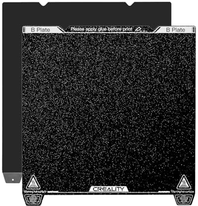 LANKEGU Texture PEI Build Plate para K1 Max, impresora 3D Textura PEI Surface placa de acero para muelles y plataforma base magnética para K1 Max 315 x 310 mm