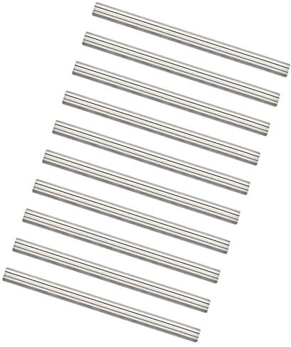 3-1/4 Inch Planer Blades, 82mm Tungsten Carbide Portable Planer Knife Blades (Set of 10) for DeWalt Hand-Held PlanerDCP580B, DW677K, DW680K, DW678K, D26676 OR D26677