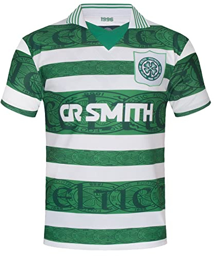 Celtic FC Herren Retro-Trikot OFFIZIELLES Fußballgeschenk