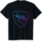 Kinder Rocket League Logo mit leuchtendem Schild für Kinder T-Shirt
